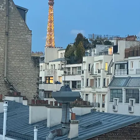 Elegant Appt - 1bdr-4p - Tour Eiffel - Auteuil Apartment Paris